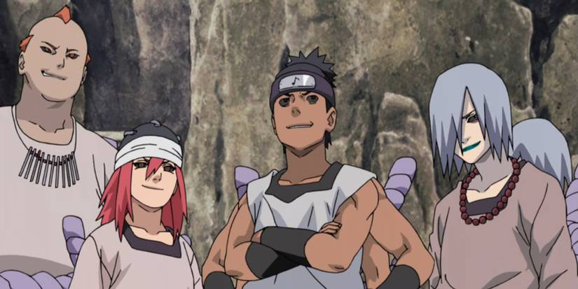 Sound Four from Naruto Anime